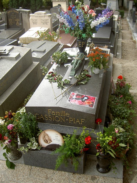 Edith Piaf tomb