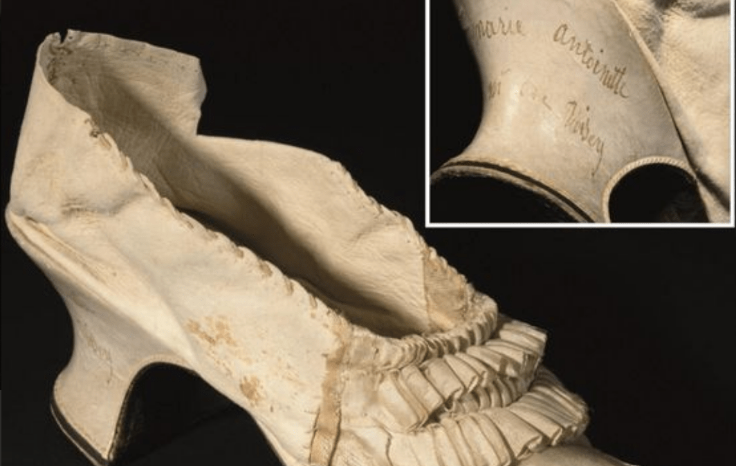 Marie-Antoinette’s shoe is for sale